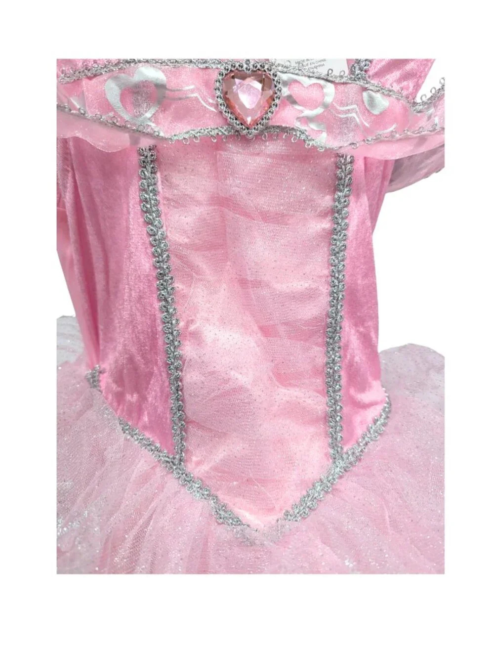 Rubie's Forum Pink Princess Costume Girls S 5-7 Tiara Gloves NWT